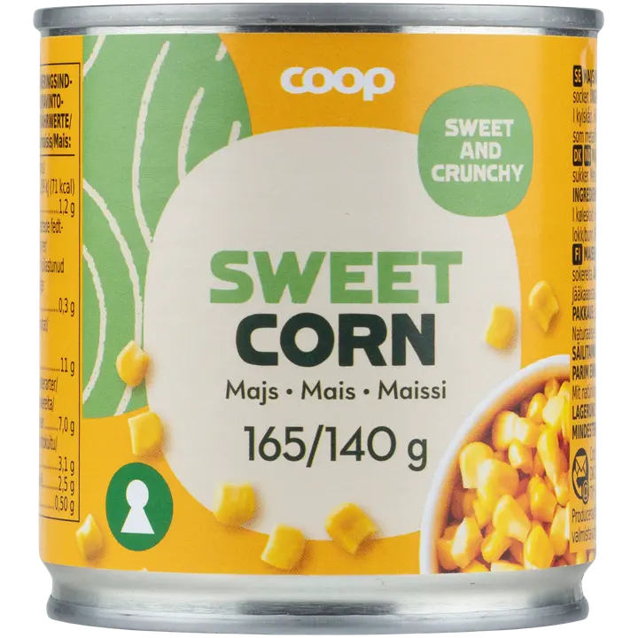 Coop maissia suolaliemessä 165/140 g