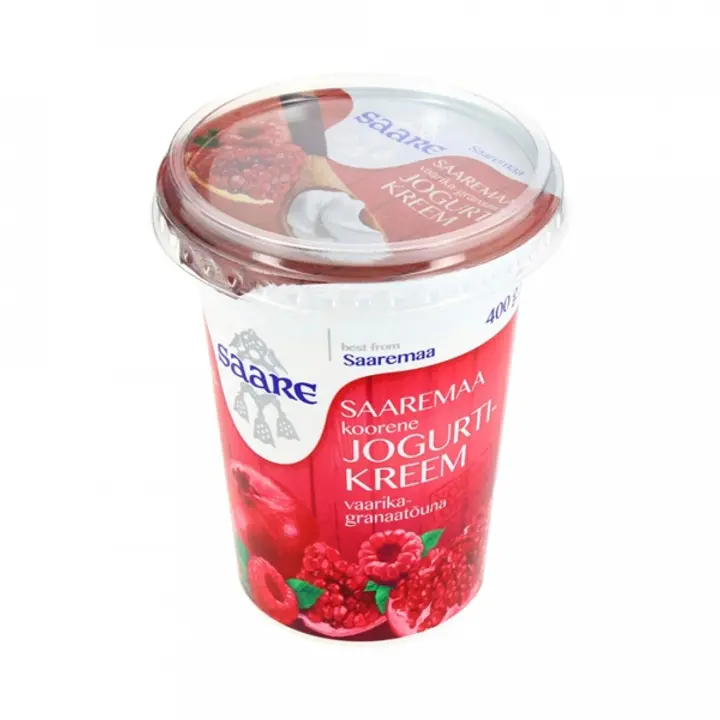 Vaarika-granaatõuna jogurtikreem, 400 g