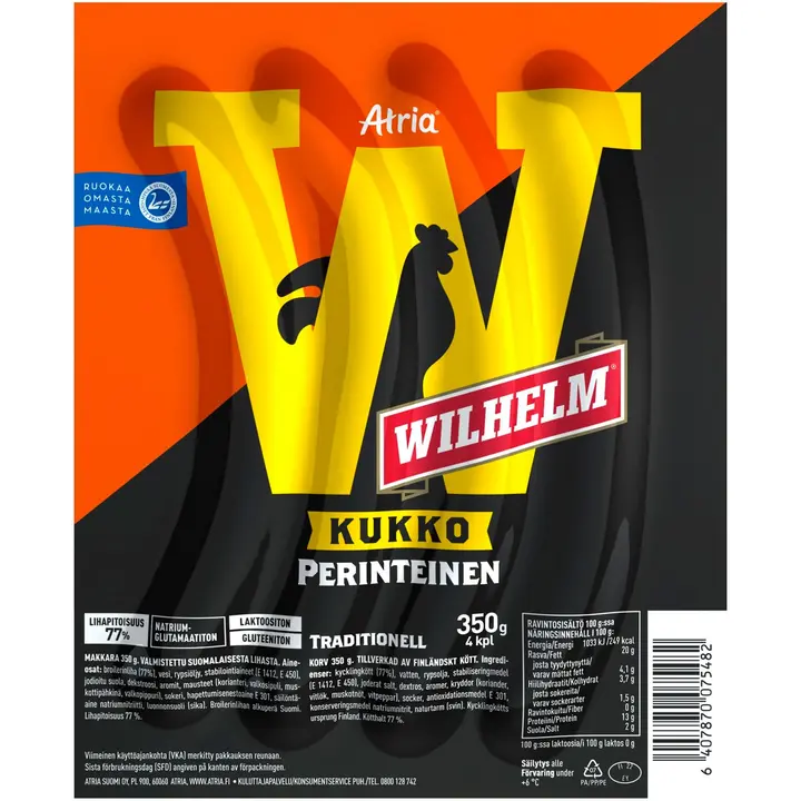 Atria Wilhelm Kukko Perinteinen 350g