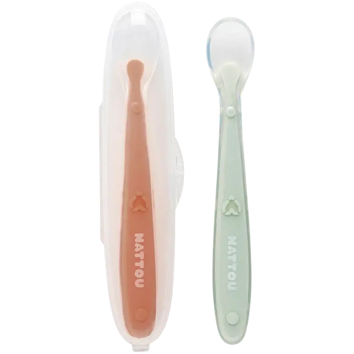 Nattou Ensilusikka Silikoni 2kpl