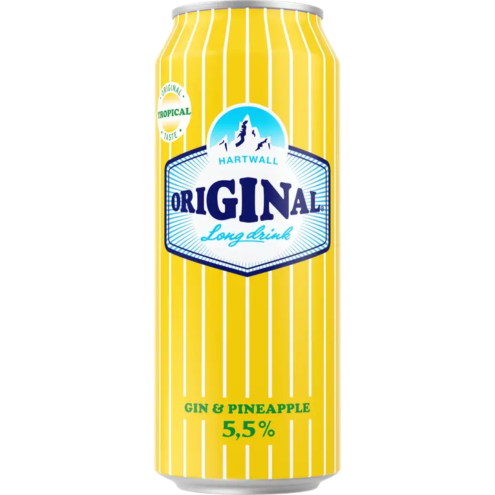 Hartwall Original Long Drink Pineapple 5,5% 0,5 l