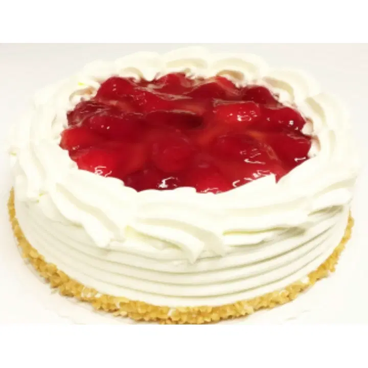 Mäkilän Leipomo Kermakakku 8-10 hlö mansikoilla