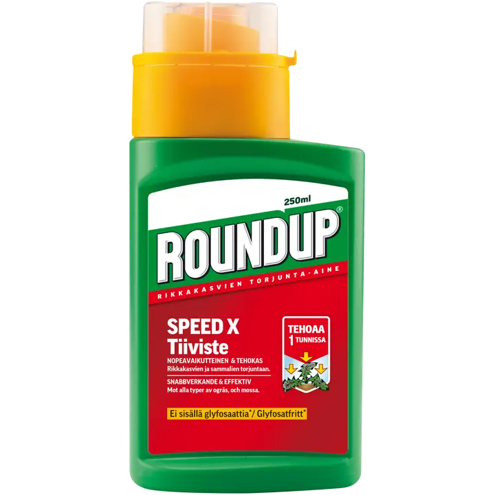 Roundup Speed X Rikkakasvien torjunta-aine tiiviste 250 ml