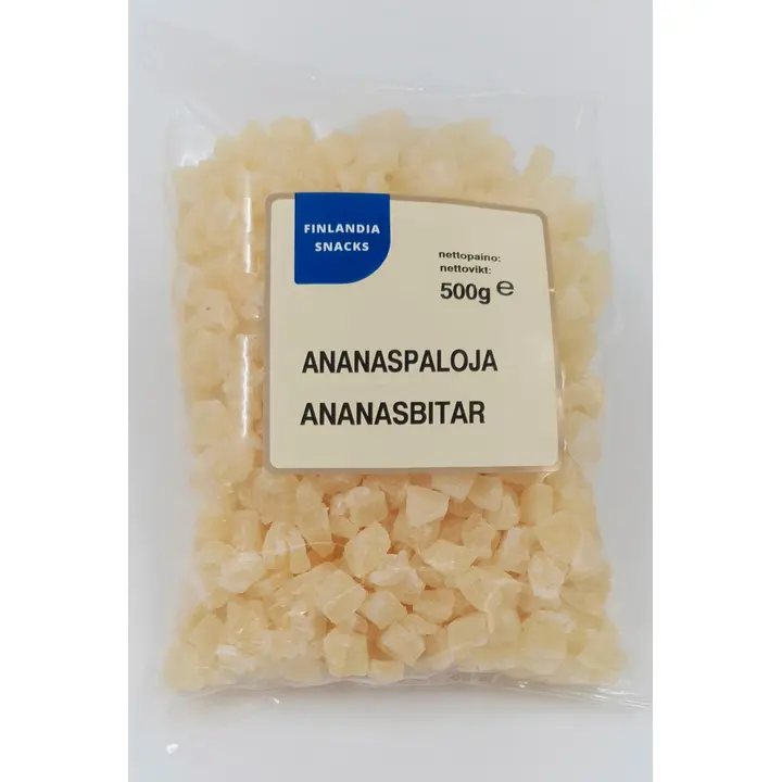 Finlandia Snacks Ananaspaloja 500g