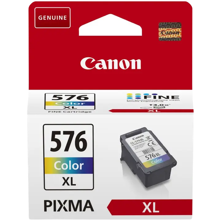 Canon mustepatruuna CL-576XL värit