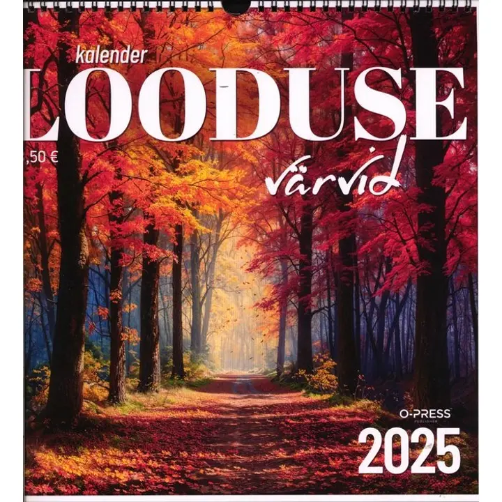 Looduse värvid kalender (O-Press)