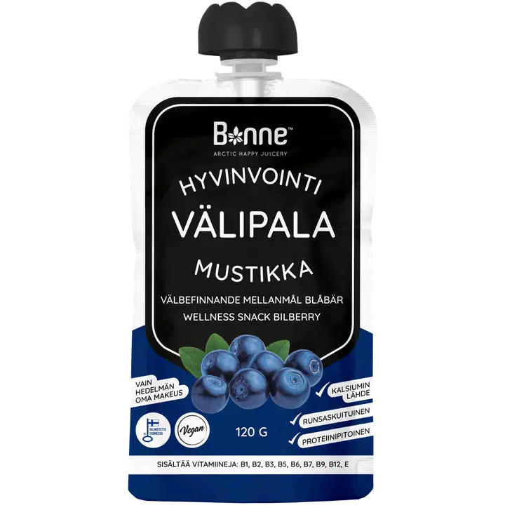 Bonne Hyvinvointivälipala Mustikka 120g