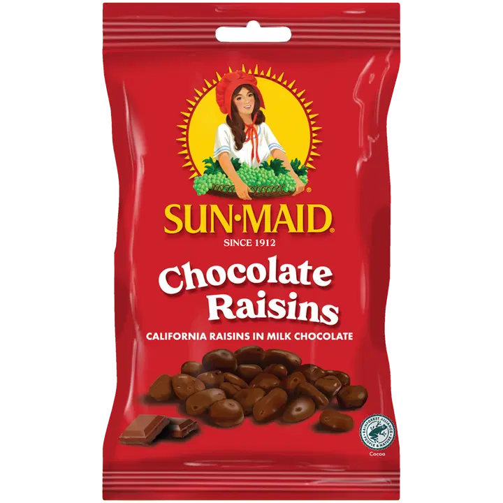 Sun-Maid Suklaarusina 130g