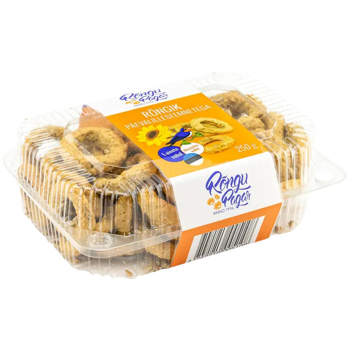 Rõngu Pagar Rõngik Päevalilleseemnetega 250 G