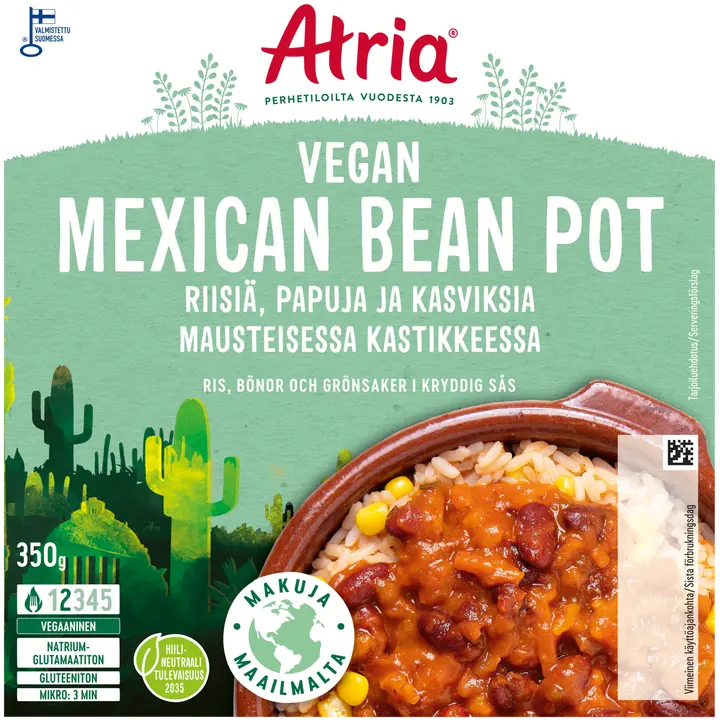 Atria Vegan Mexican Bean Pot 350g