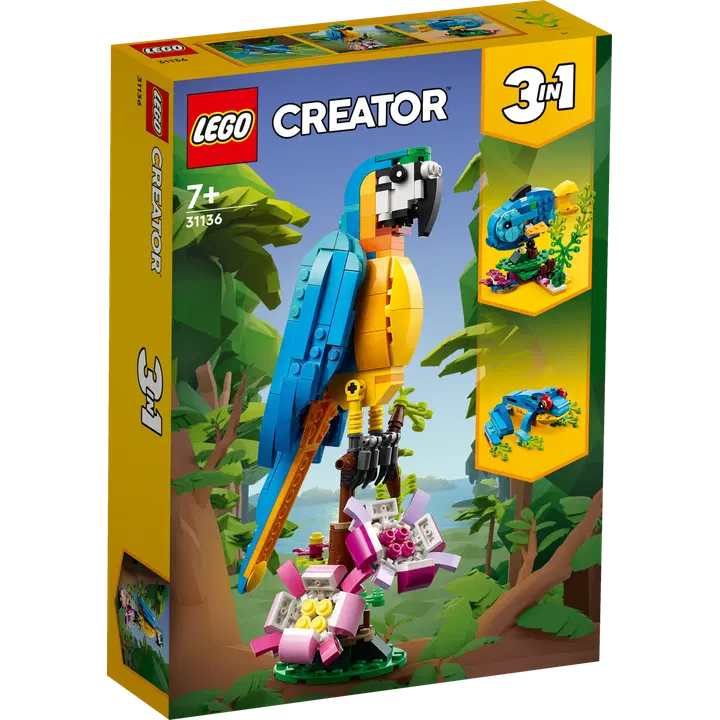 LEGO® Creator 31136 Eksoottinen papukaija