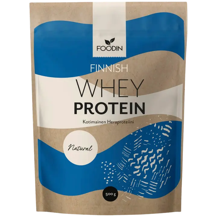 Foodin Kotimainen Heraproteiini, Maustamaton, 500g