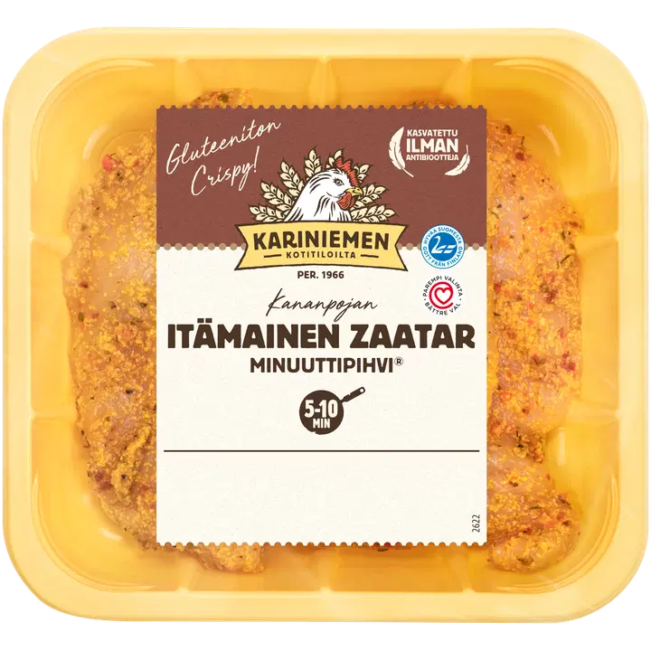 Kariniemen Kananpojan Minuuttipihvi® itämainen Zaatar 350 g