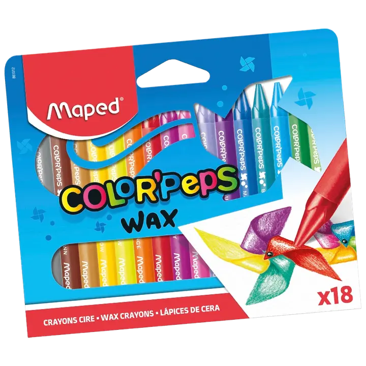 Rasvakriit color´peps 18tk