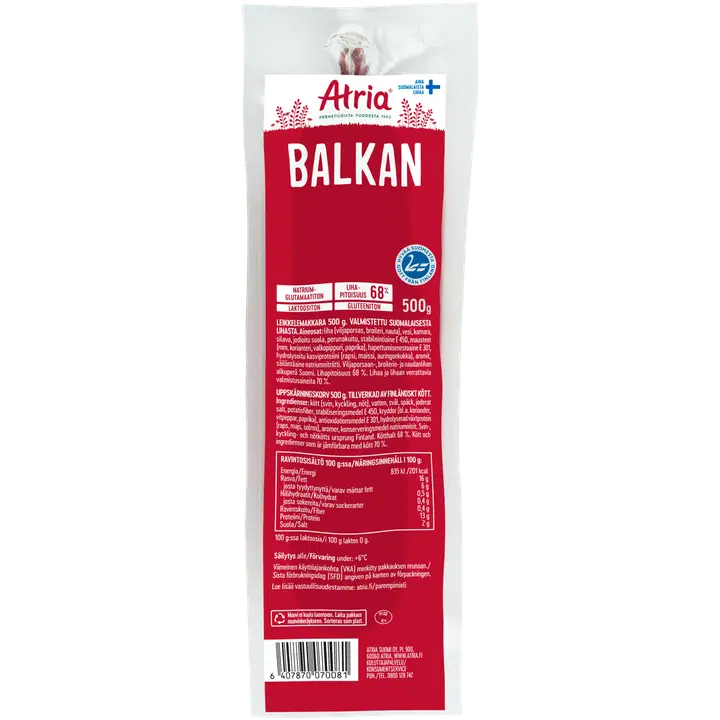 Atria Balkan Makkara Tanko 500g
