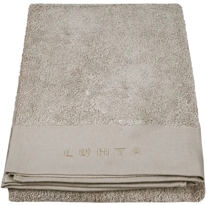 Luhta Home käsipyyhe Kaarna beige, 50x70 cm
