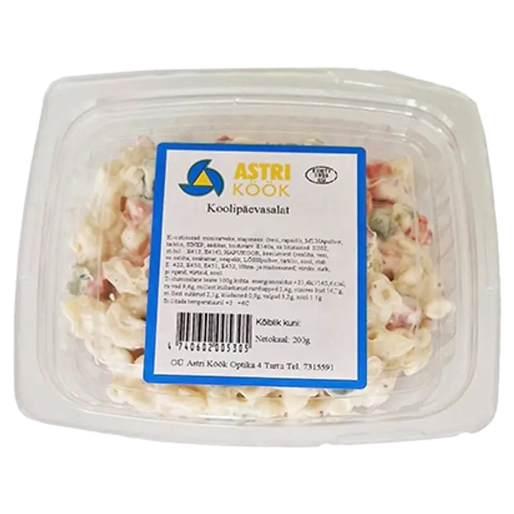 Astri Köök Koolipäevasalat 200 G