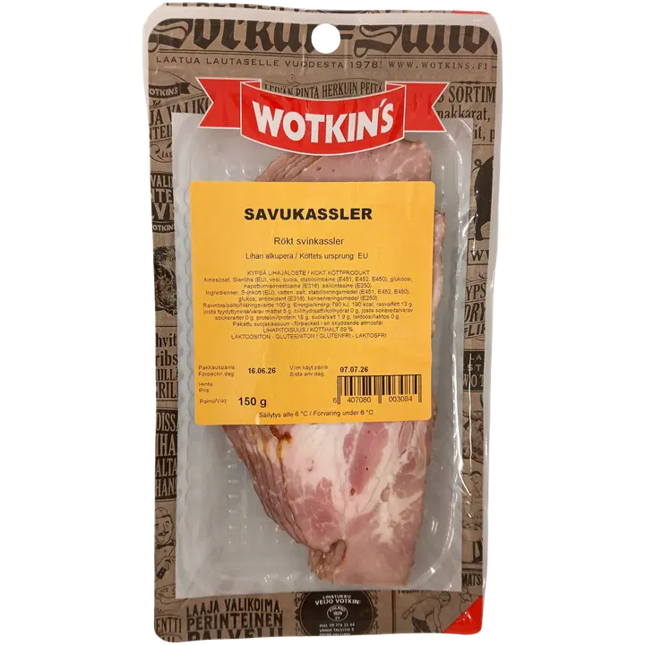 Wotkin´s Savukassler 150g EU