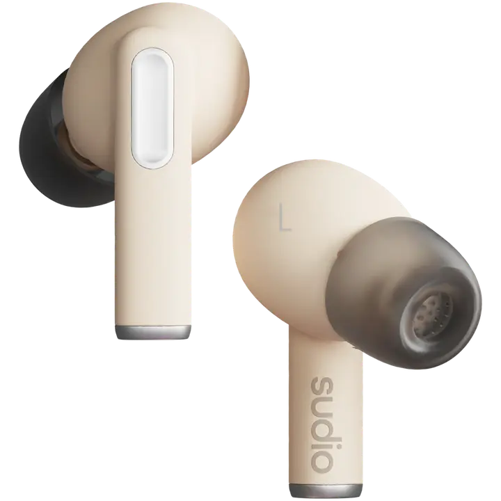 Nööpkõrvaklapid Sudio A1 Pro sand