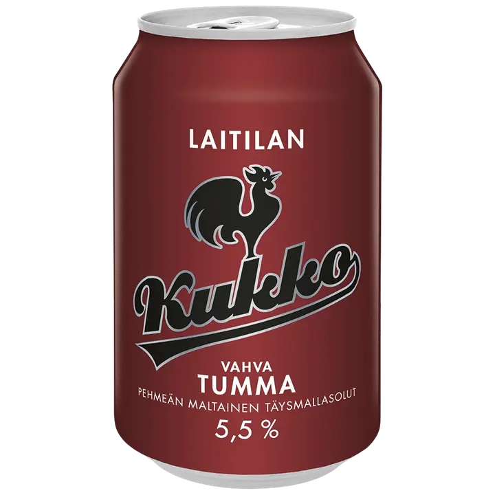 Laitilan Kukko Vahva Tumma Lager 5,5 til-% 0,33L olut