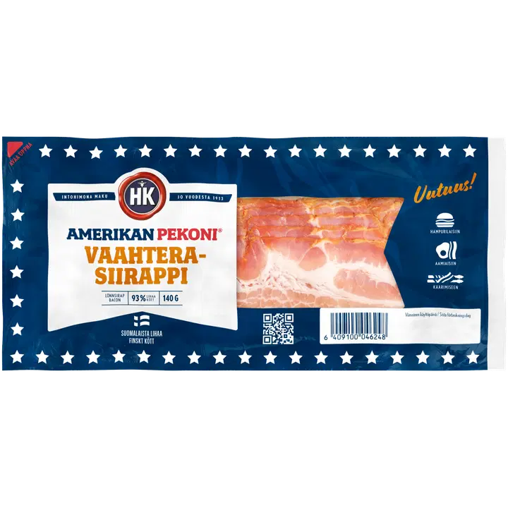 HK Amerikan Pekoni® Vaahterasiirappi 140 g