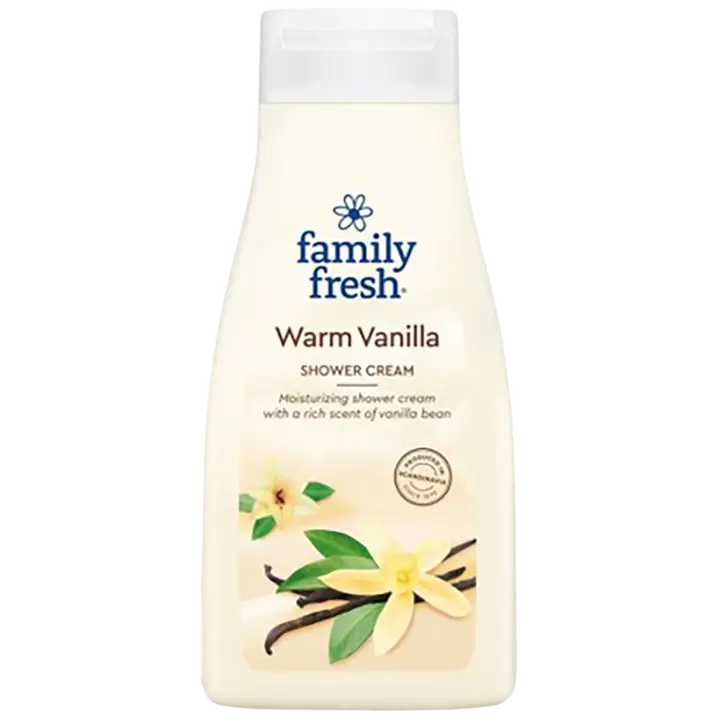 Family Fresh Warm Vanilla shower cream suihkusaippua 500ml