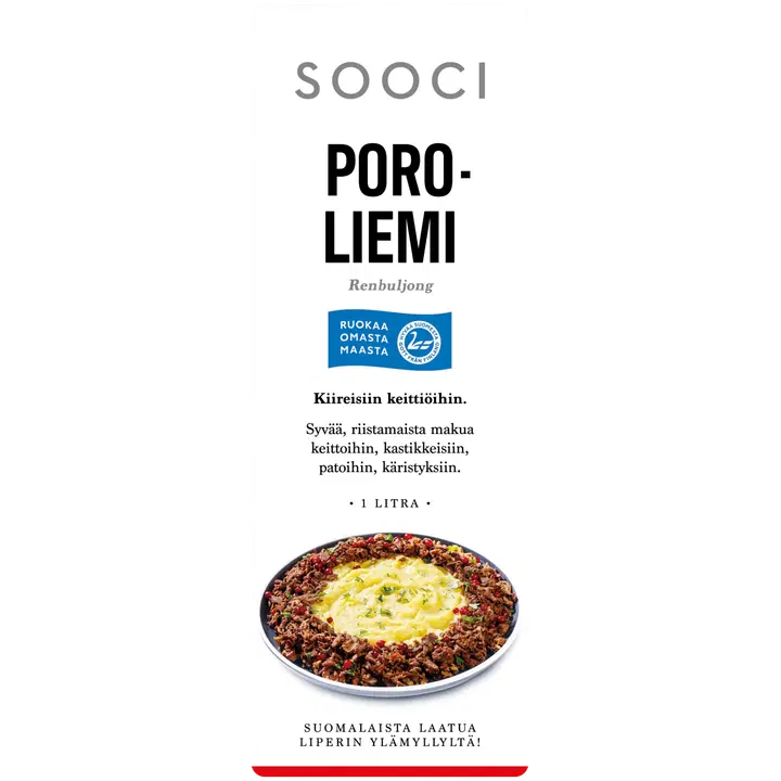 Kivikylän Poroliemi 1L