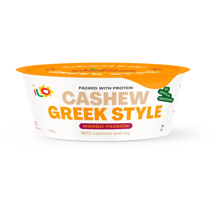 Ilo Cashew Greek Style mango-passion 150g