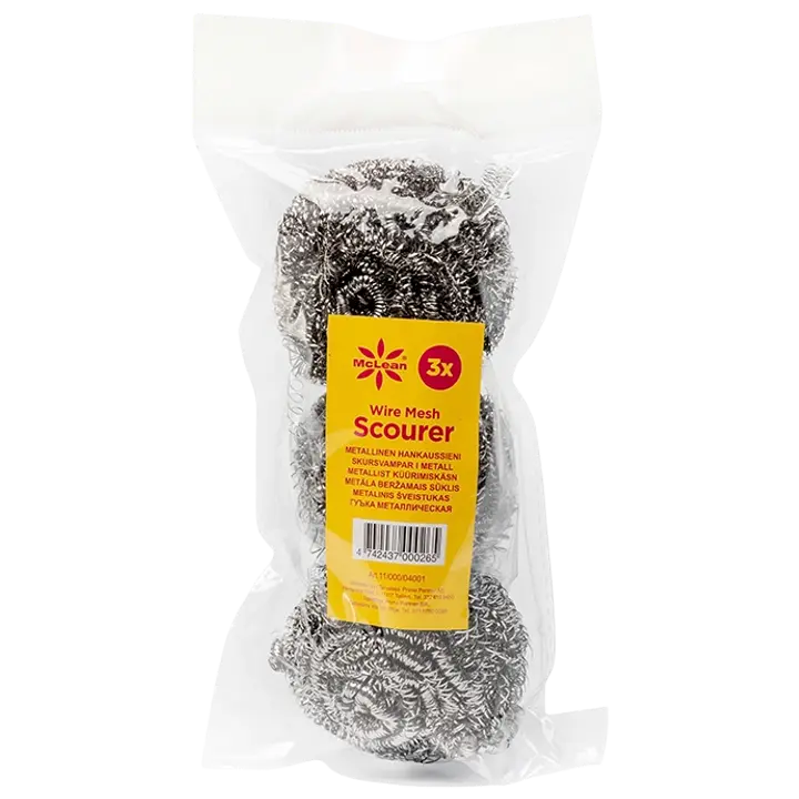 Metallinen hankaussieni 3kpl