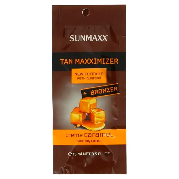 Sunmaxx solaariumikreem caramel+bronzer 15ml