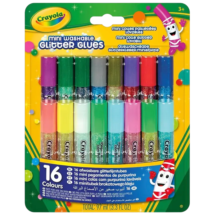 Pestavad sädelevad liimid 16 tk.