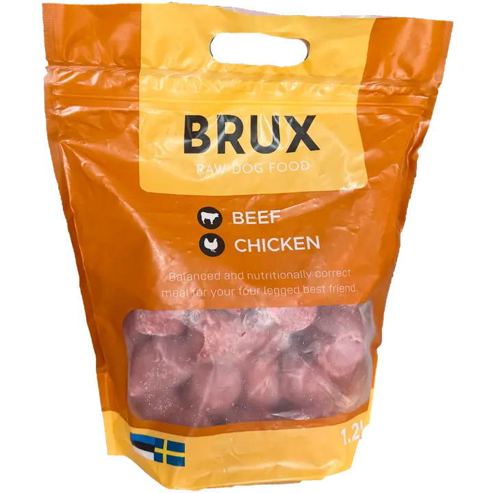 Brux veis ja Kana, tasakaalustatud toortoit