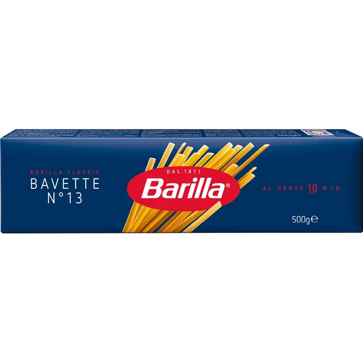 Barilla Bavette n.13 durumvehnästä valmistettu pasta 500g