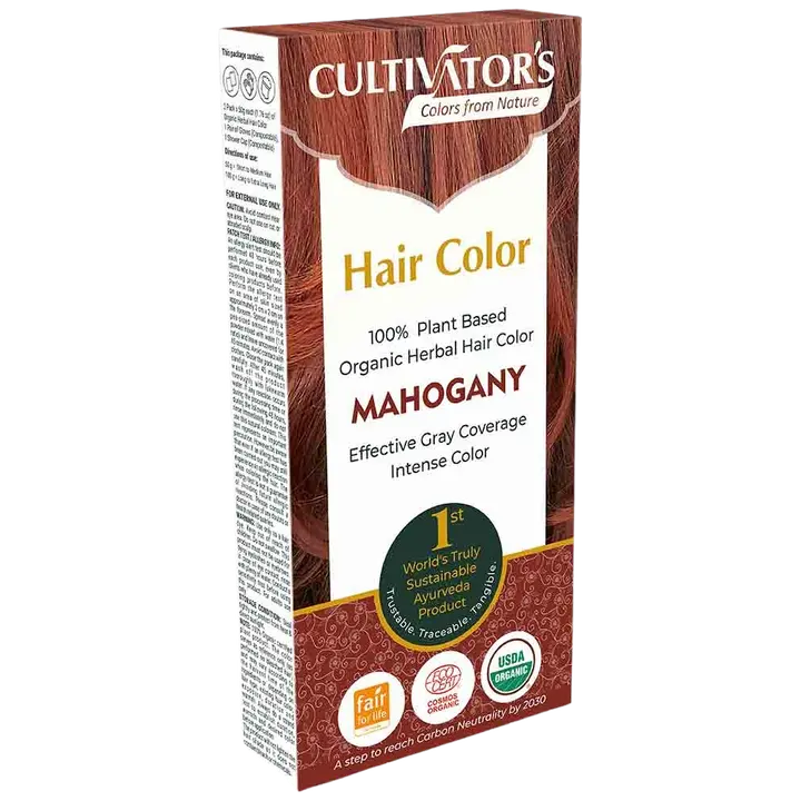 Cultivators Hair Color Kasviväri Mahogany 100g