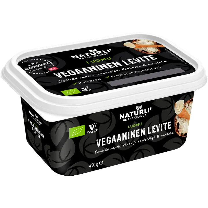 Naturli' vegaaninen luomulevite 450g