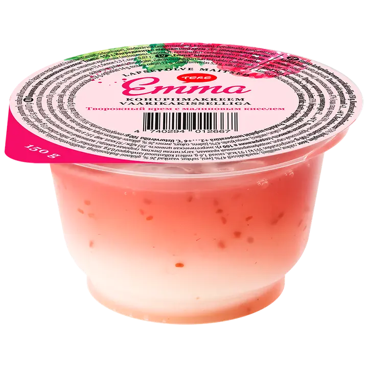 Emma Vaarikakisselliga kohupiimakreem, 150 g