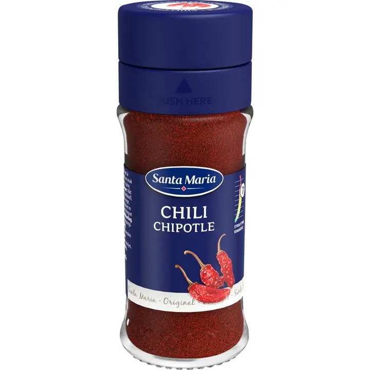 Santa Maria Chipotle Chili Pepper Chipotle Chilimauste, purkki 33g