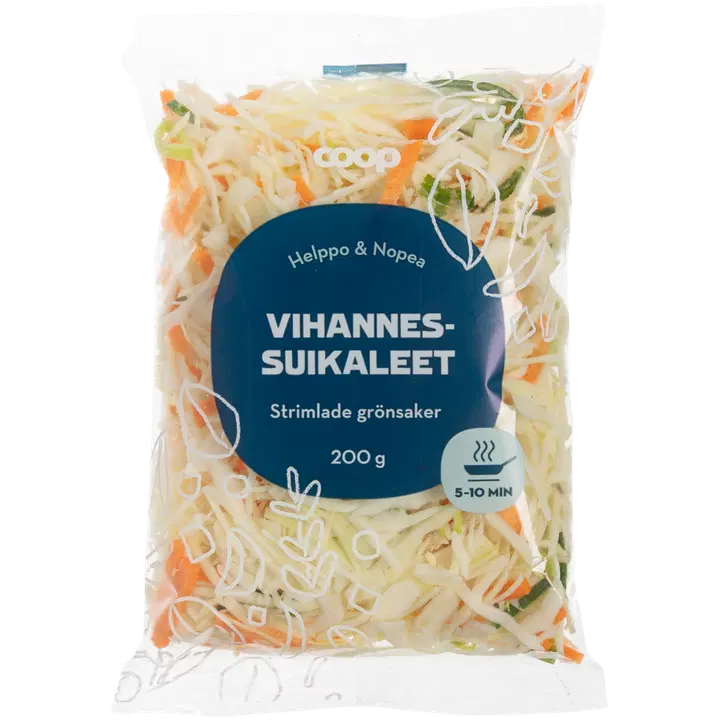 Coop vihannessuikaleet 200 g