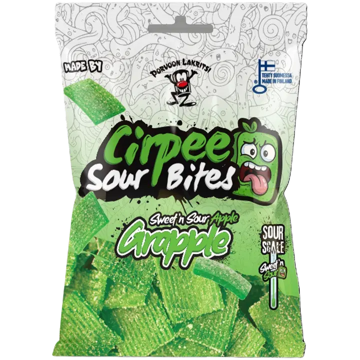 Cirpee Sour Bites Grapple 120g