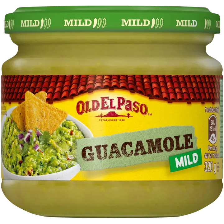 Old El Paso salsa Guacamole Dip 320g