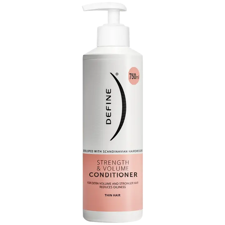 Define Strength & Volume conditioner hoitoaine hennoille hiuksille 750ml