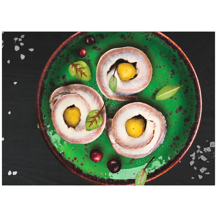 Vici Heeringarullid Marineeritud Kurgiga, Kg