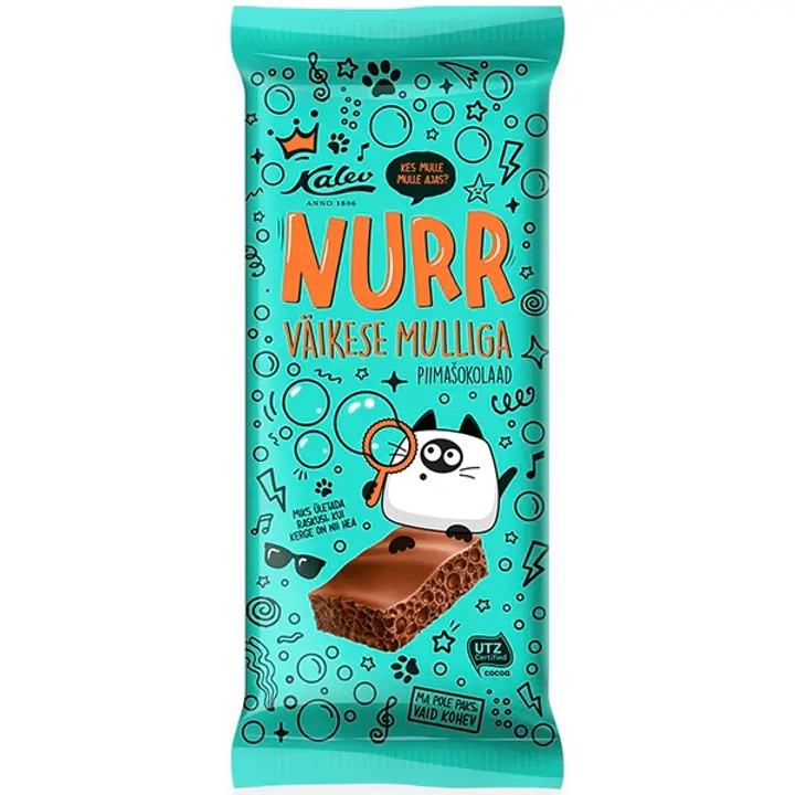 Nurr õhuline piimašokolaad, 65 g