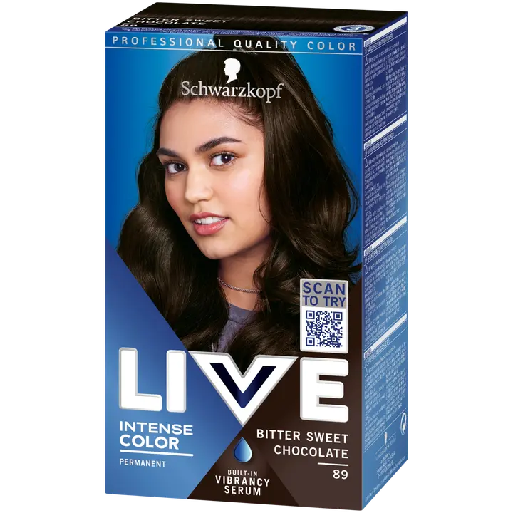 Schwarzkopf LIVE 89 Bitter Sweet Chocolate hiusväri