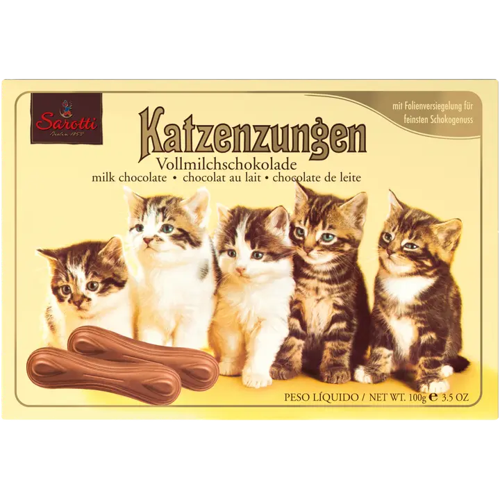Sarotti kissankieli maitosuklaakuviot 100g