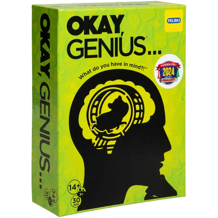 Peliko seurapeli Okay Genius