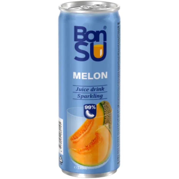BONSU Gaseeritud melonimahl 99% 330 ml
