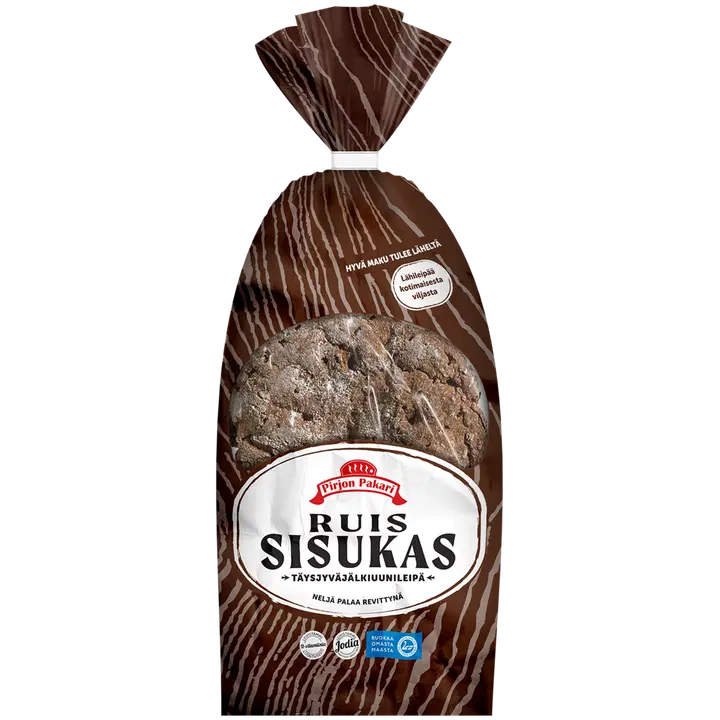 Pirjon Pakari Ruis Sisukas 4kpl/pss 330g
