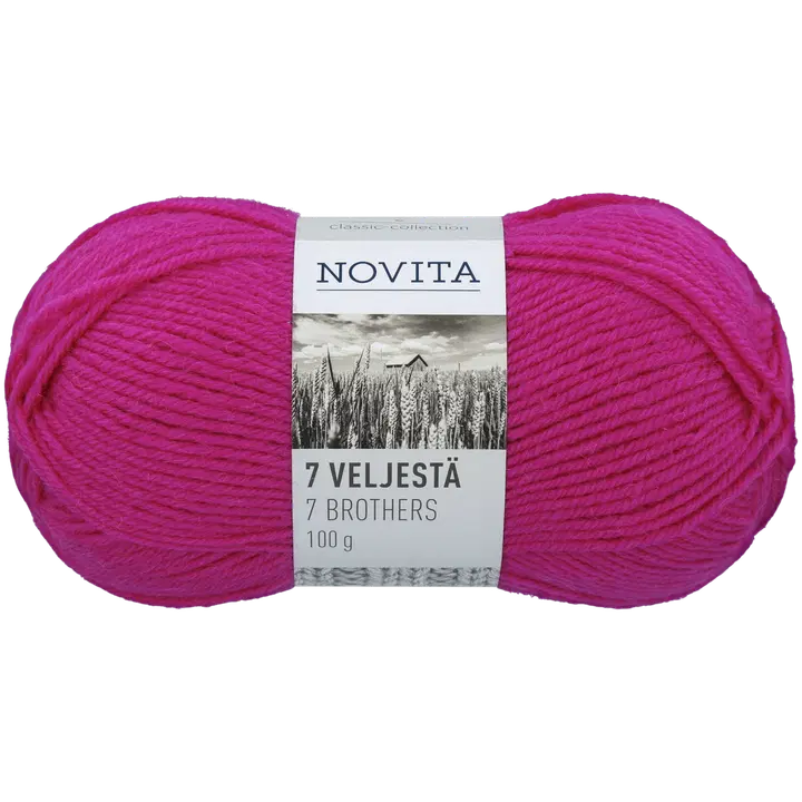 Novita lanka 7 Veljestä 100g 500