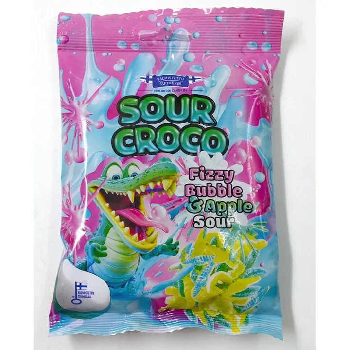 Finlandia Candy Sour Croco Fizzy Bubble & Apple 100g